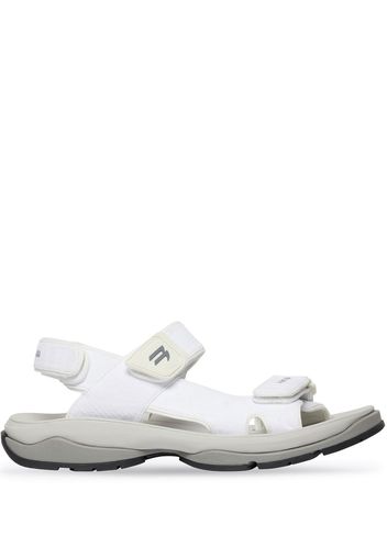 Balenciaga Tourist touch-strap open-toe sandals - White