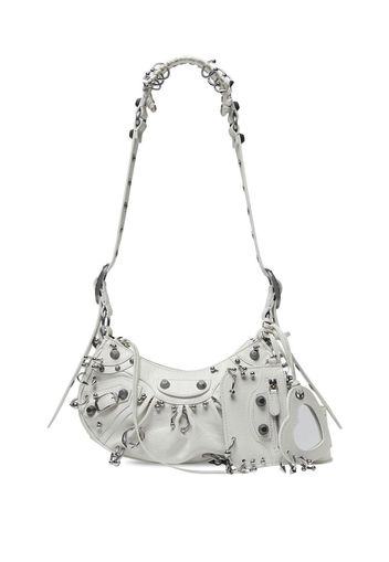 Balenciaga XS Le Cagole shoulder bag - White