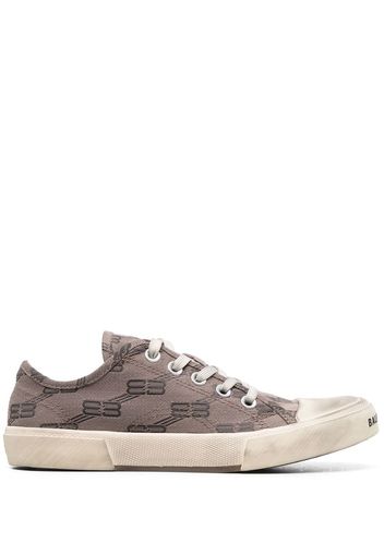 Balenciaga Paris BB monogram low-top sneakers - Grey