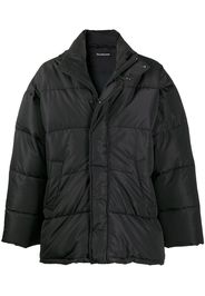 C-shape puffer jacket