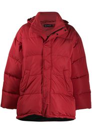 short padded parka coat