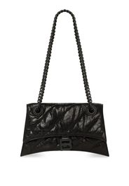 Balenciaga small Crush chain-strap shoulder bag - Black