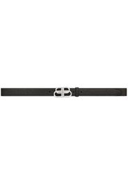 Balenciaga Reversible monogram-pattern Belt - 1060 - BlackBlackGrey