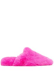 Balenciaga brushed effect mules - Pink