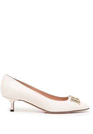 Bally Evanca 45 leather pumps - White