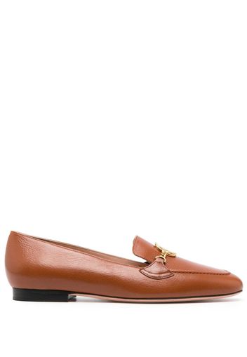 Bally Obrien embellished leather loafers - Brown