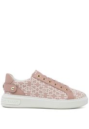 Bally Maily low-top monogram sneakers - Pink