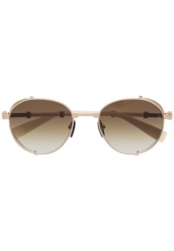 x Akoni round gradient lens sunglasses