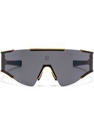 Balmain Eyewear Fleche oversized-frame sunglasses - Black