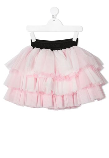 triple-tiered tutu skirt