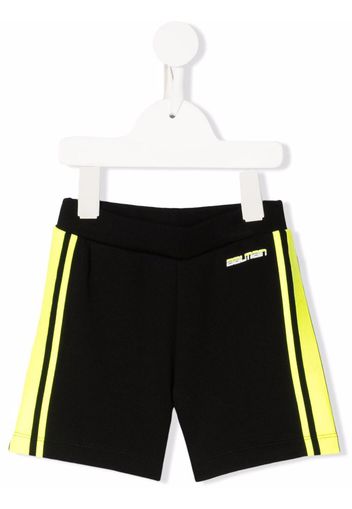 Balmain Kids side stripe shorts - Black