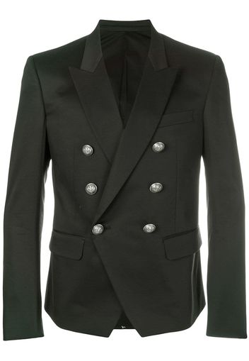 Balmain embellished button blazer - Black