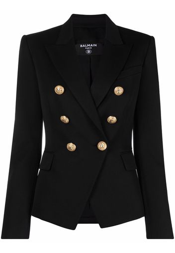 Balmain double-breasted blazer - Black