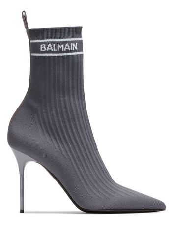 Balmain Skye 95mm ankle boots - Black