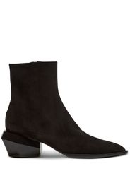 Balmain Billy suede ankle boots - Black