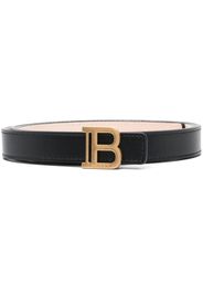 Balmain logo-buckle belt - Black