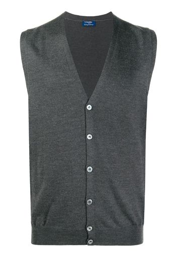 V-neck cardigan