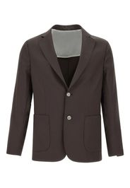 Barba wool blazer - Brown
