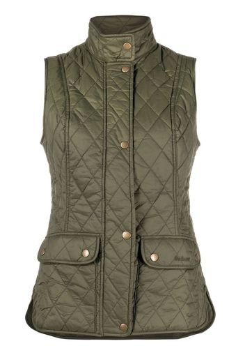 Barbour Otterburn quilted buttoned gilet - Green