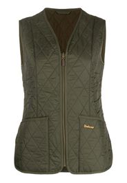 Barbour quilted V-neck gilet - Green