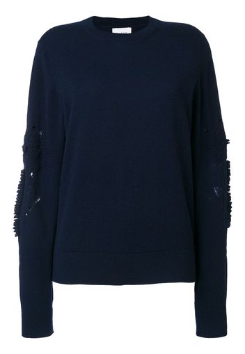 Barrie Romantic Timeless cashmere round neck pullover - Blue