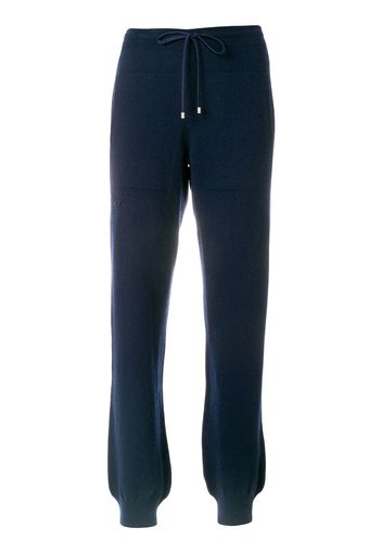 Barrie Romantic Timeless cashmere jogging trousers - Blue