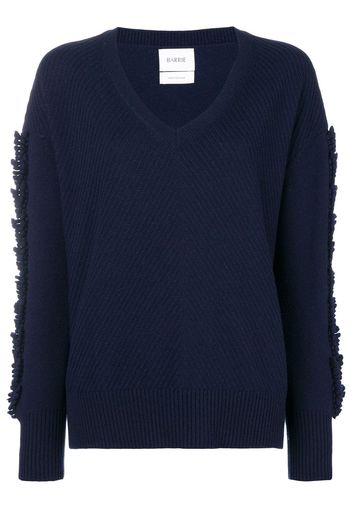 Barrie Troisieme Dimension cashmere V-neck pullover - Blue