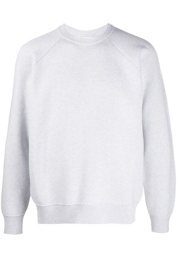 Ideal rib-trimmed cashmere jumper