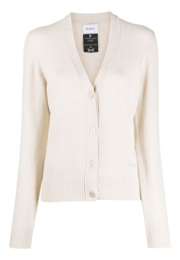 V-neck cashmere cardigan