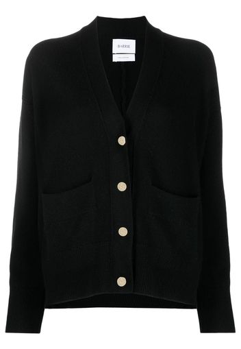 button-up cashmere cardigan