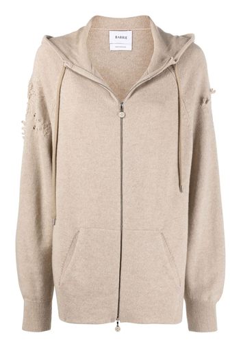 Barrie zip-up hoodie - Neutrals