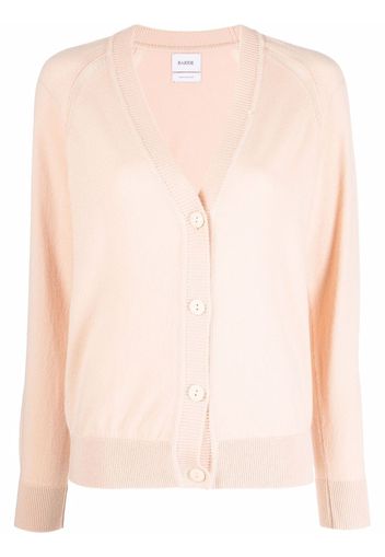 Barrie V-neck cashmere cardigan - Orange