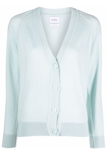 Barrie V-neck cashmere cardigan - Green