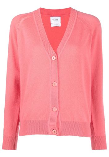 Barrie V-neck cashmere cardigan - Pink