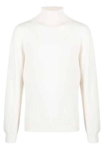 Barrie Turtle neck cashmere sweater - White