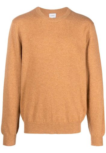 Barrie Round neck cashmere sweater - Brown