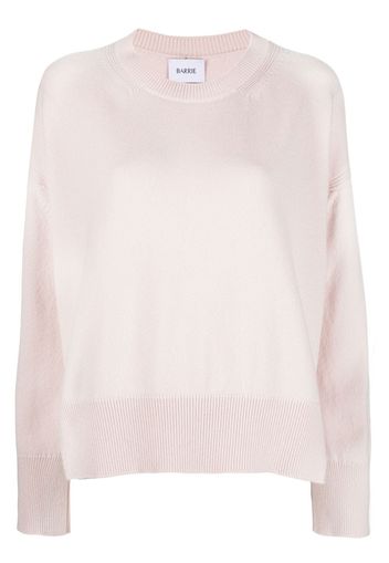 Barrie round-neck cashmere jumper - Pink