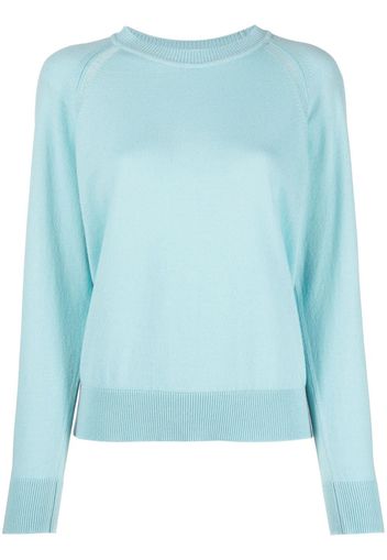 Barrie fine-knit cashmere jumper - Blue