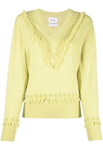 Barrie v-neck cashmere jumper - Green