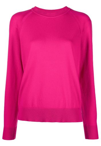 Barrie round-neck cashmere jumper - Pink