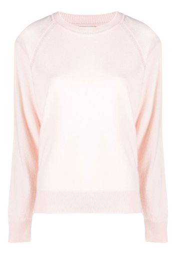 Barrie crew-neck cashmere jumper - Pink