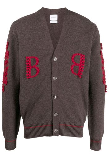 Barrie 3D-knit cashmere cardigan - Brown