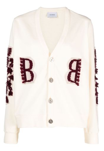 Barrie logo-embroidered cashmere jumper - Neutrals