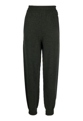 Barrie cashmere knitted trousers - Green