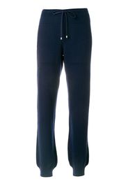 Barrie Romantic Timeless cashmere jogging trousers - Blue