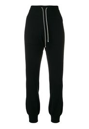 Barrie Romantic Timeless cashmere jogging trousers - Black