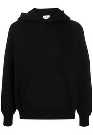 Ideal rib-trimmed oversized hoodie