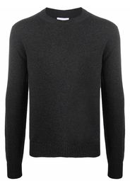 Barrie embroidered logo cashmere jumper - Grey