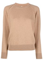 Barrie crewneck cashmere jumper - Brown