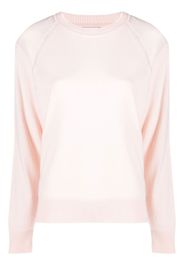 Barrie crew-neck cashmere jumper - Pink